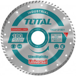 TOTAL ΔΙΑΜΑΝΤΟΔΙΣΚΟΣ UNIVERSAL TURBO 180 Χ 22.2mm