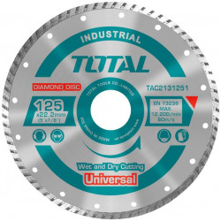 TOTAL ΔΙΑΜΑΝΤΟΔΙΣΚΟΣ UNIVERSAL TURBO 125 Χ 22.2mm