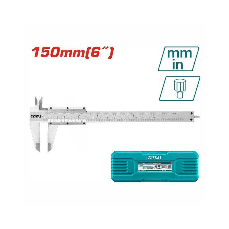 TOTAL ΠΑΧΥΜΕΤΡΟ ΙΝΟΧ 150mm